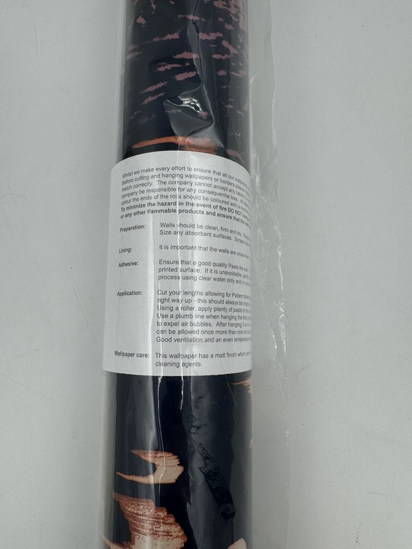 WallPaper Roll Colette Navy Surfacephilia 20.5" Wide 11 Yards Long Leopard Style gallery
