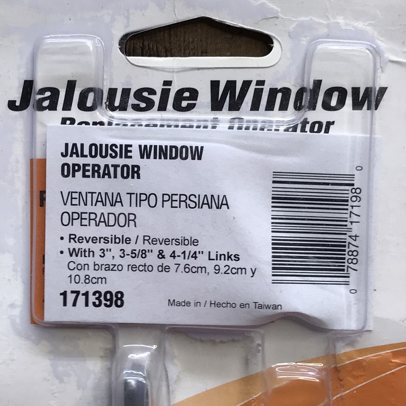 Jalousie Window Operator Reversible Slide-Co 171398 *Lot of 4 Replacement Kits* gallery
