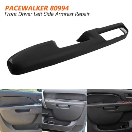 80994 Front Driver Left Side Armrest Repair for 2010-2014 Chevy Black gallery