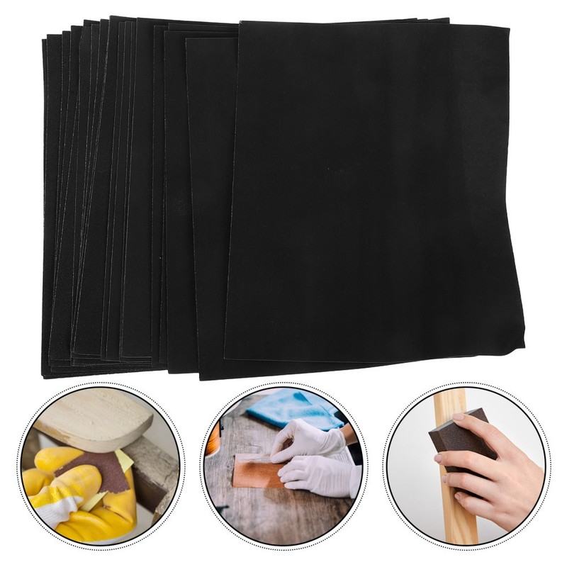 20 Pcs Wet Dry Sanding Sheets 150 240 320 400 Grit Abrasive Paper