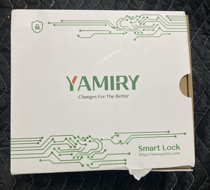 YAMIRY YR02 Smart Electronic Deadlock w/Fingerprint Keyless Entry Easy Install gallery