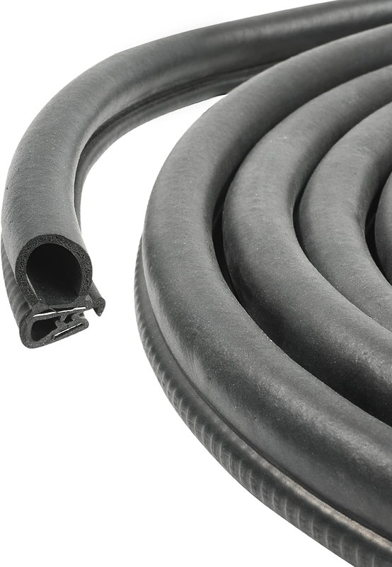 ESEWALAS 10FT/20FT Universal Automotive Door Seal Strip,U-Shape Car Door Rubber