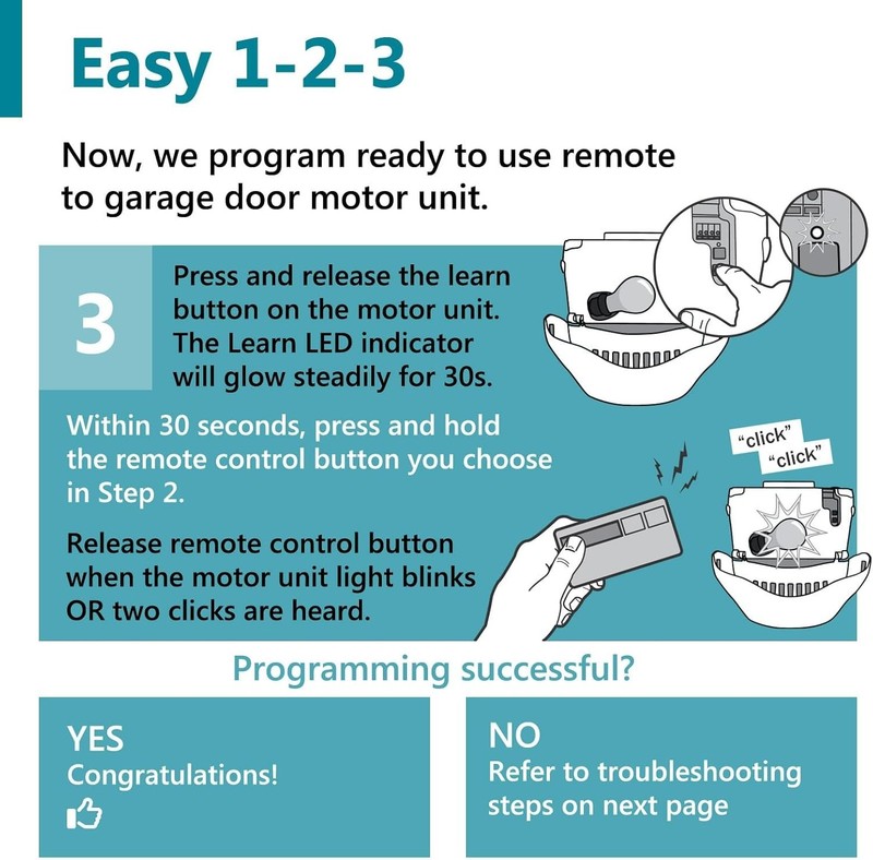 Replacement Remote for Chamberlain, LiftMaster gallery