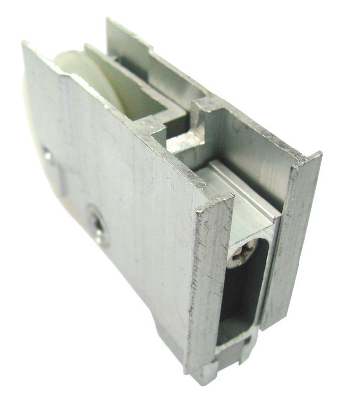 Barton Kramer 477C Aluminum/Nylon Door Roller Assembly 1-2/3 Dia. x 3/8 L in.