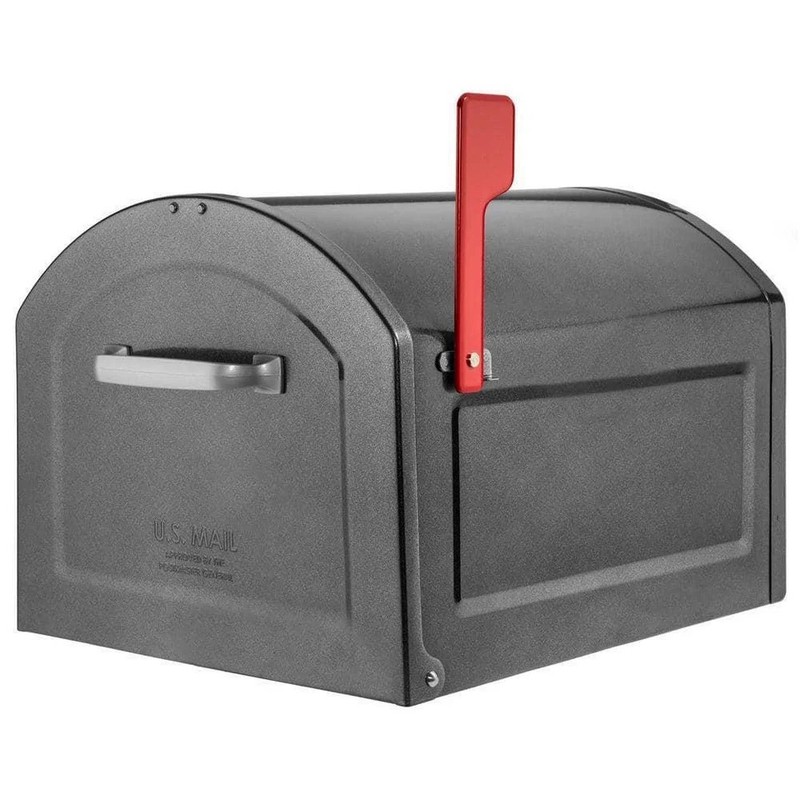 Architectural Mailboxes Post Mount Mailbox Magnetic Latch Extra Large 14 in. W gallery