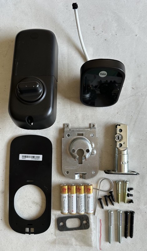 Yale Security Keyless Entry Touchscreen Deadbolt Black Suede