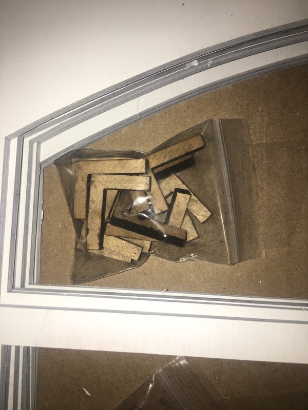 Custom Made Clopay Style CASCADE I Window Inserts 19” X 11 1/2” Laser-Cut, Set/4 gallery