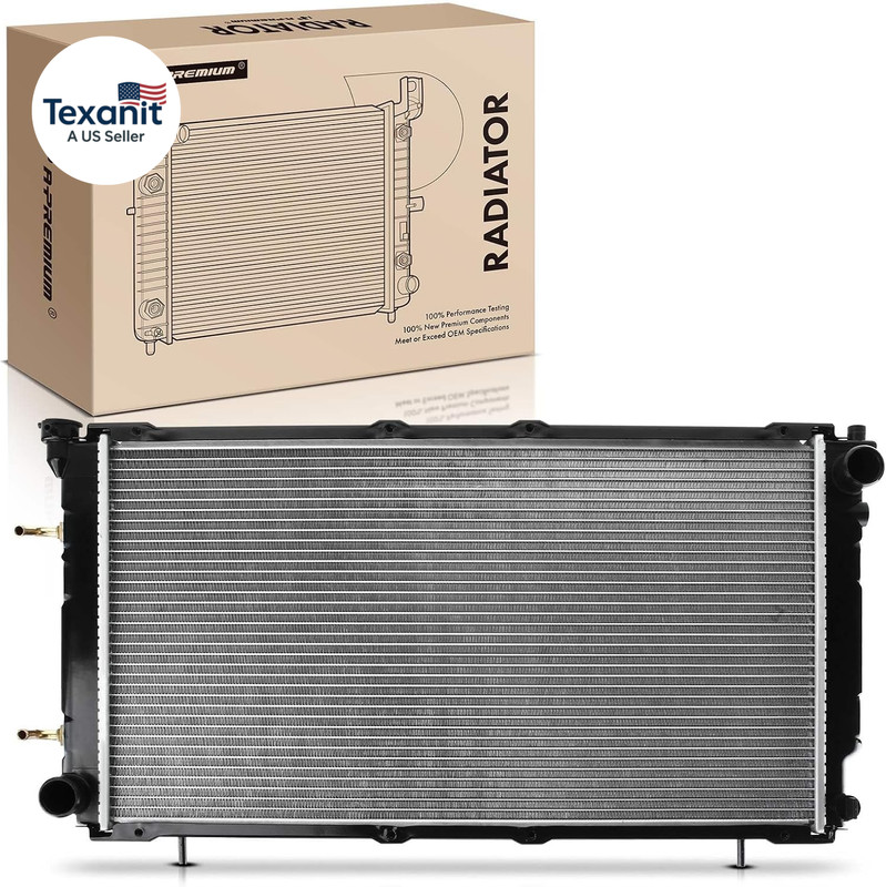 Engine Coolant Radiator Assembly with Transmission Oil Cooler Compatible with Su gallery