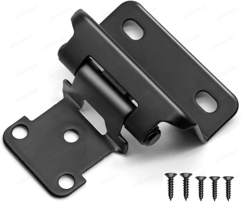 20X 1/2″ Overlay Semi Partial Wrap Kitchen Cabinet Cupboard Hinges Self Closing