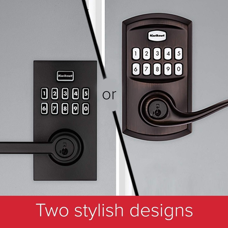 Kwikset SmartCode 917 Keypad Keyless Entry Residential Electronic Matte Black gallery