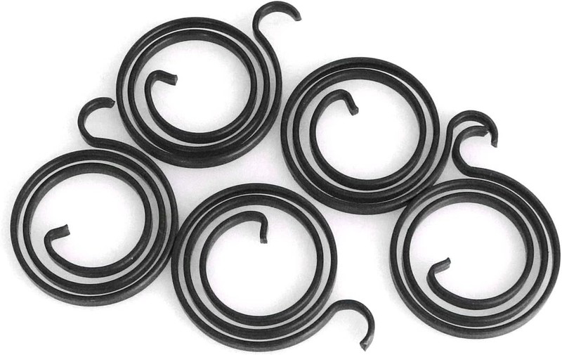 5pcs Torsion Return Springs Black Turn Replacement Spring for The Door Handle