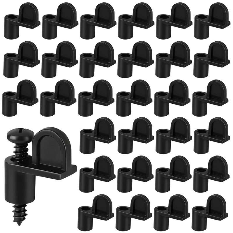 30 Pcs 3/8 Inch Nylon Window Screen Clips with Screws, Secure Storm Windows, …