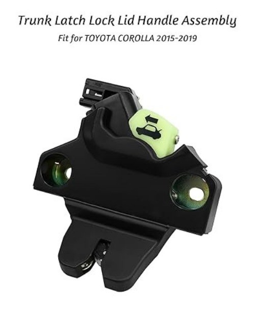 Tailgate Trunk Latch Lock Fit for 2015 2016 2017 2018 2019 Replace 64610-02171, gallery