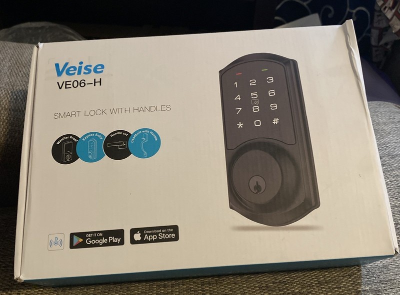 Veise Smart Locks with App Control VE06-H Keyless Entry Door Lock