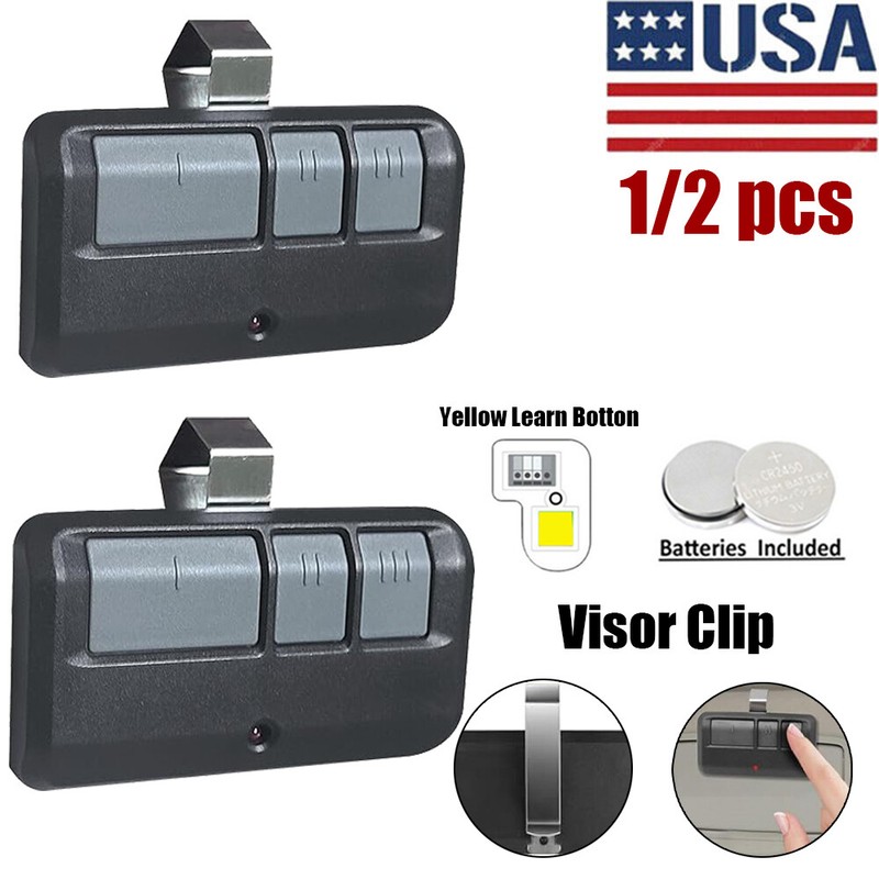 Replacement Garage Door Remote Yellow For Chamberlain/LiftMaster 5Year Warranty