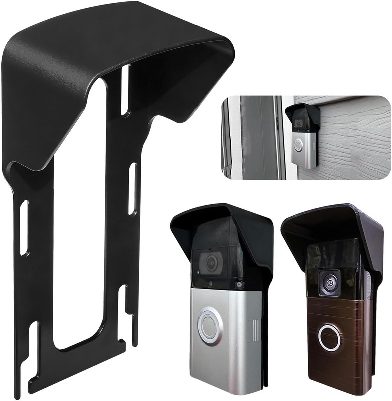 Video Doorbell Weather Protection Cover for Ring Doorbells, 1Pc