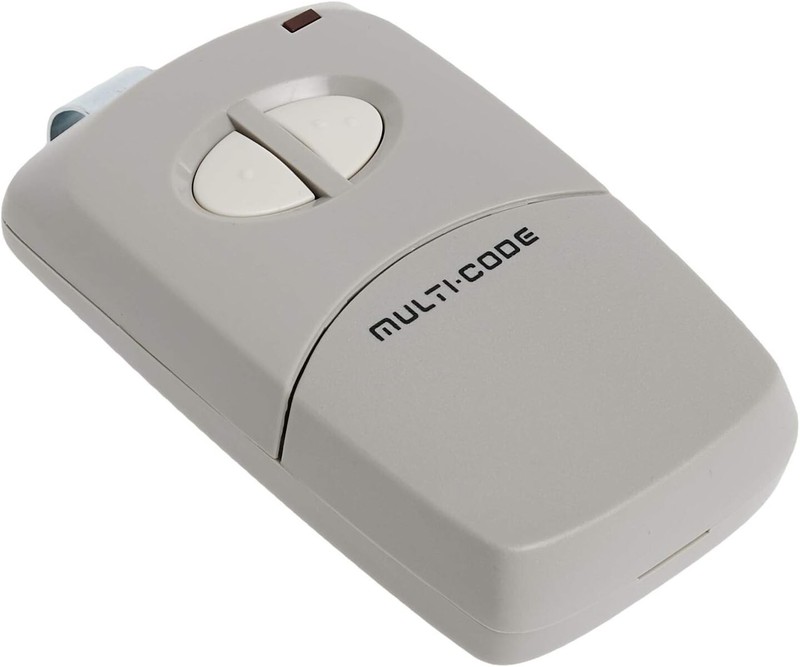 Multi-Code 2-Channel Visor Transmitter, Original Version,Soft Gray gallery