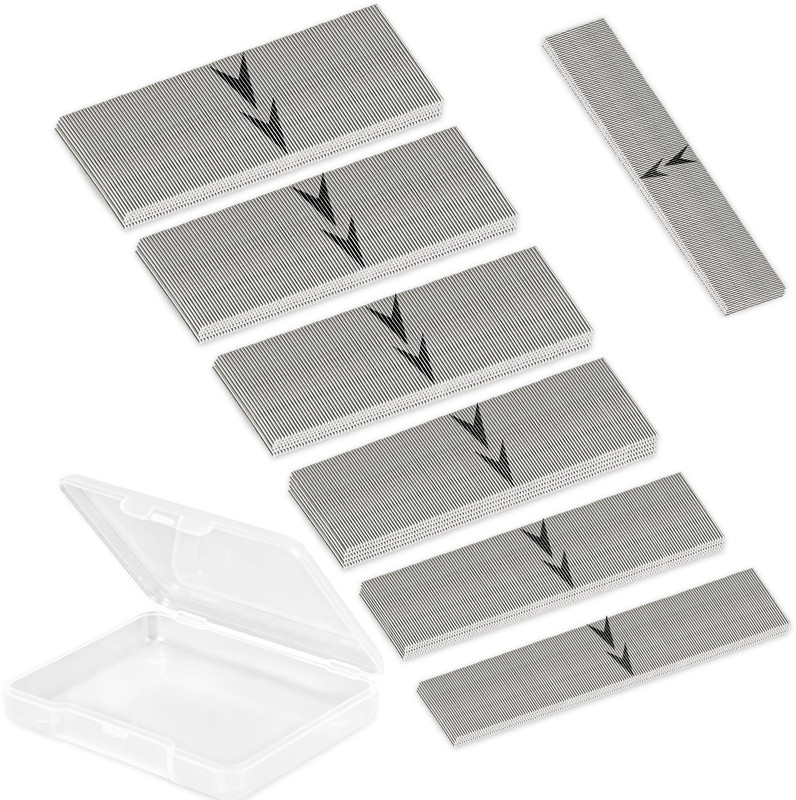 23 Gauge Pin Nails 2/5 Inch to 1 Inch Headless Pins Nails, 7 Sizes Assorted G
