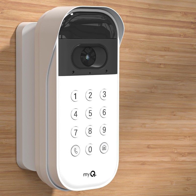 Durable 40-140° Adjustable Mount for myQ Video Keypad - Simplifies Security gallery