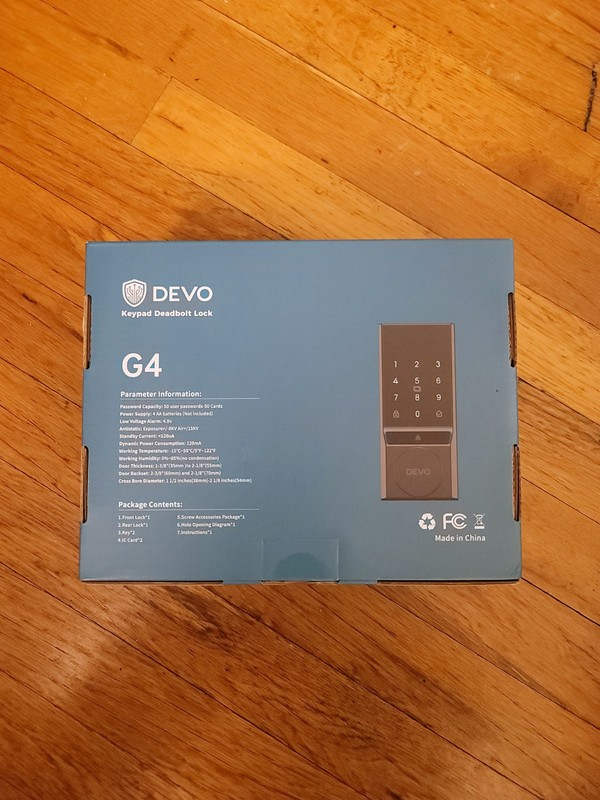 Devo G4 Smart Lock – Keyless Entry, Bluetooth APP, Keypad, IC Card, Auto-Lock gallery