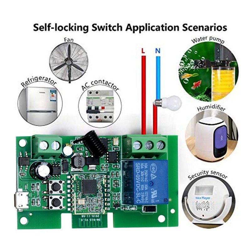 Relay Relay Module For Home Multi Functional 12V 2200W/10A Instant Control gallery