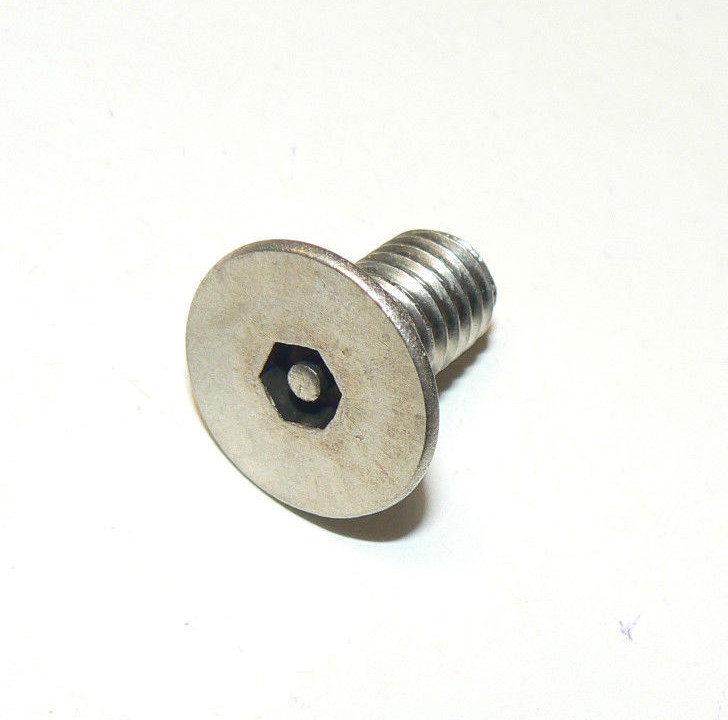 3/8″-16 X 3/4″ Flat Head Socket-Pin Security S/S Machine Screws – Lot of 12 Pcs