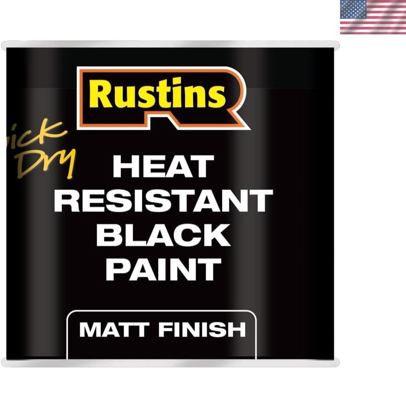Heat Resistant Black Paint 250ml