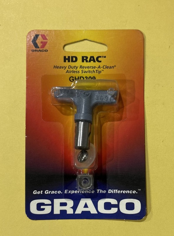 The Graco GHD309 HD RAC SwitchTip 