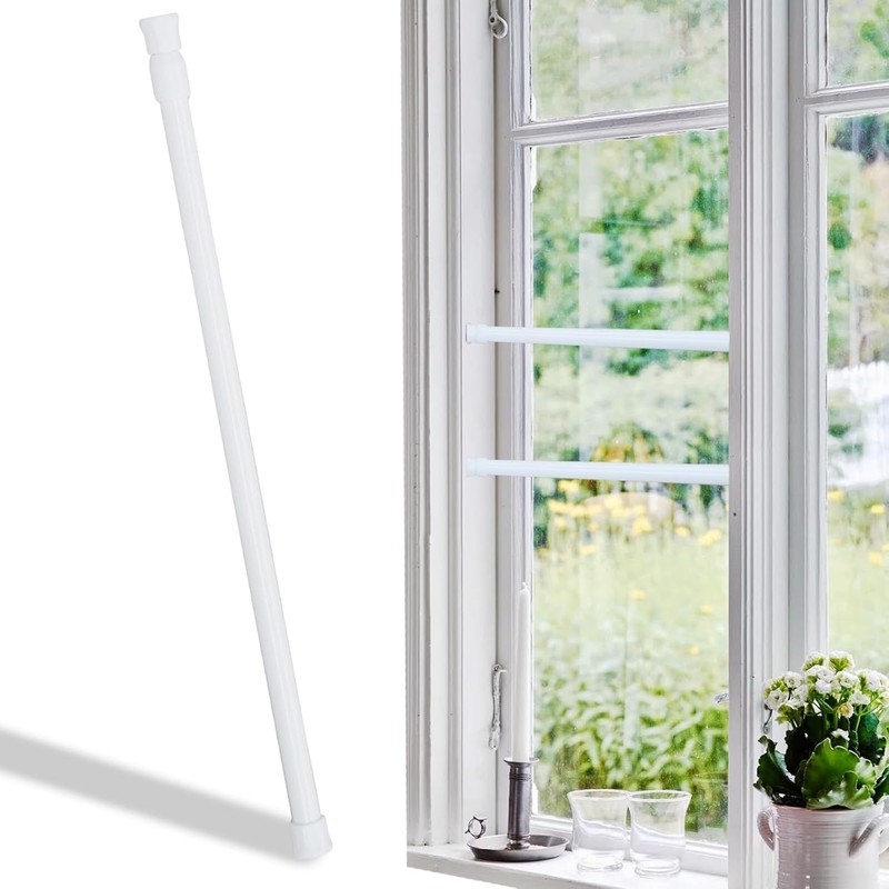 1 Pack Window Security Bar Adjustable 15.7"-27.5", Portable Sliding Door/Wind... gallery