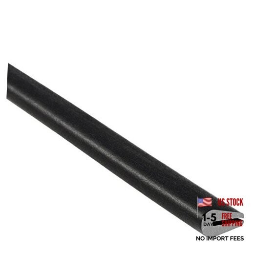 Rubber Edge Trim, Fits 1/32-Inch Edge, 25 Feet 1/32" Edge Fit 3/8" Leg Length