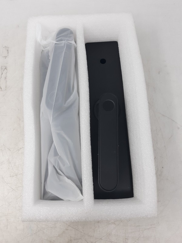 Smart Electronic Door Lock Set Black Handle Keyless Entry Indoor/Outdoor gallery