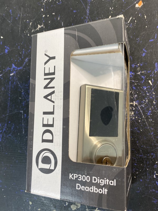 Delaney KP300 Keyless Entry Deadbolt – Satin Nickel