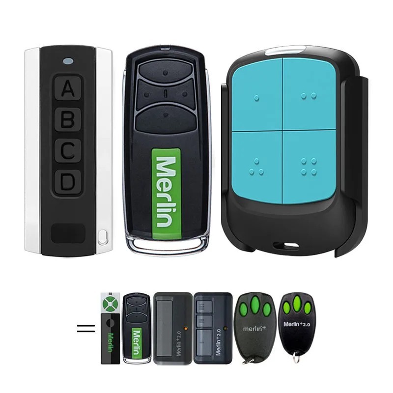 Merlin E960M Garage Door Remote 433MHz Security+ 2.0. gallery