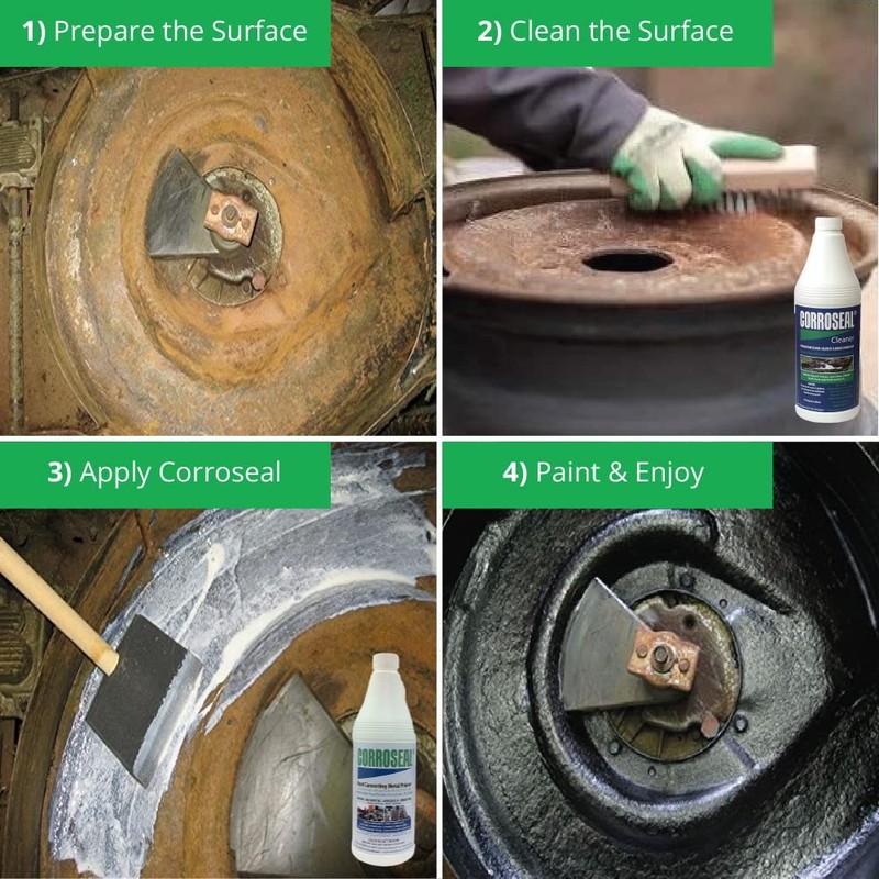Rust Converter & Metal Primer Stops &Prevents Corrosion on Metal Rust Inhibitor gallery