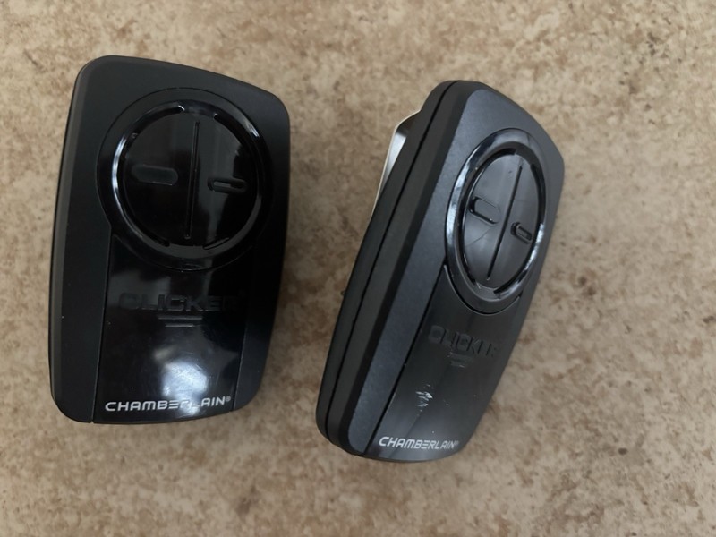 Chamberlain Universal 2-Button Garage Door Remote Control Opener 2-Pack