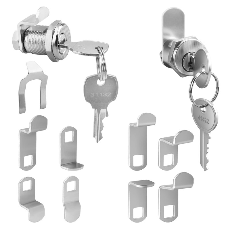 Universal Mailbox Locks Key Replacement Cam File Cabinet S4573 MP4945 2 PCS