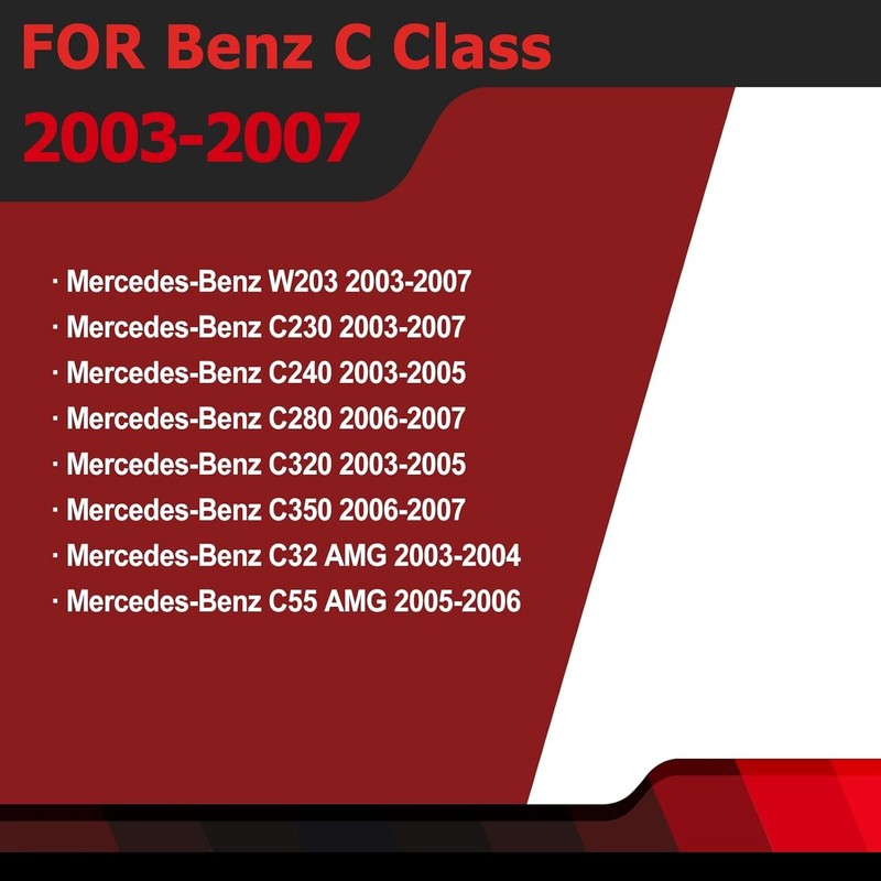 1 Pair Front Left & Right Interior Door Pull Handle Compatible with Mercedes Ben gallery