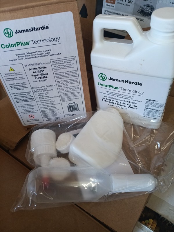 James Hardie ColorPlus Technology Touch-Up kit. Artic White JH90-30 ~ NEW White