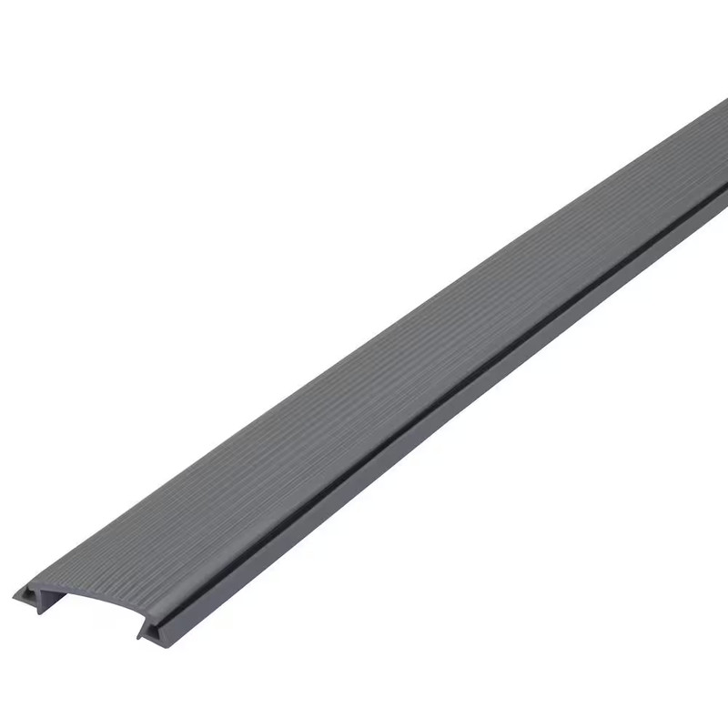 1-1/2 In.X 3/4 In X 36 In Gray Vinyl Replacement Insert Heavy Duty Thresholds