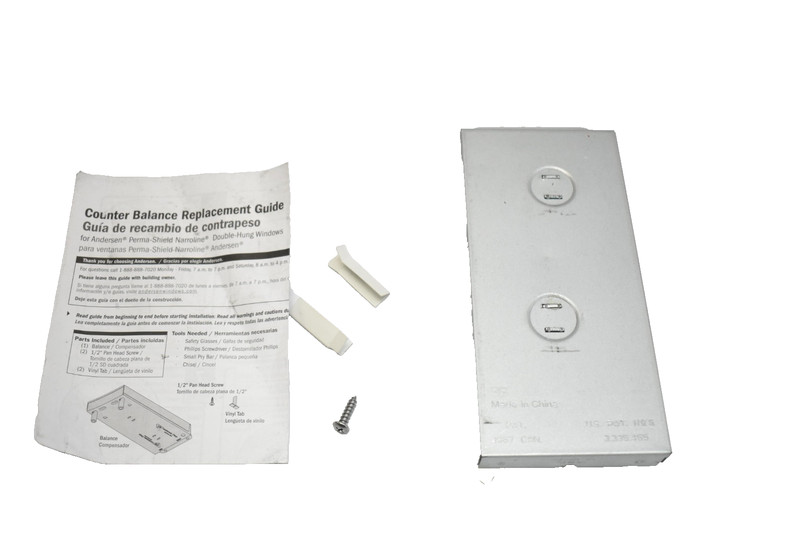 Andersen Counterbalance Guide Genuine For Perma-Shield Narroline Double Hung