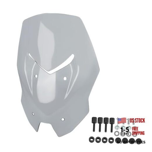 Motorcycle Windscreen Windshield Replacement for Kawasaki Z900 Z 900 2025 grey