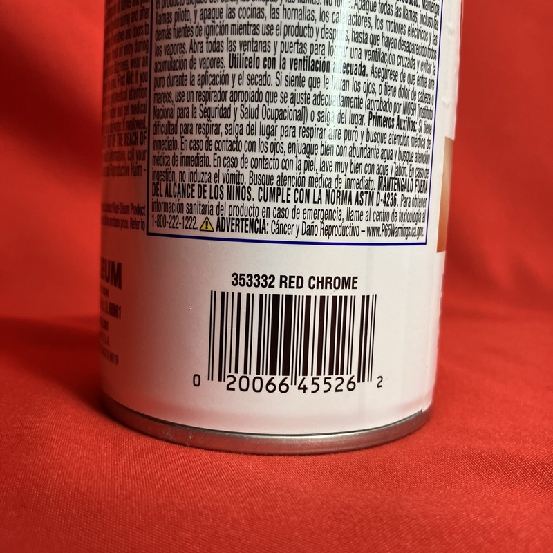 3 - Rust-Oleum / Imagine / Bright Chrome Red Spray Paint 10 oz /Crafts & Hobby gallery