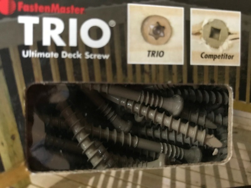 Fasten Master Deck Screws, Brown, 2.5-In., 75-Pk. gallery