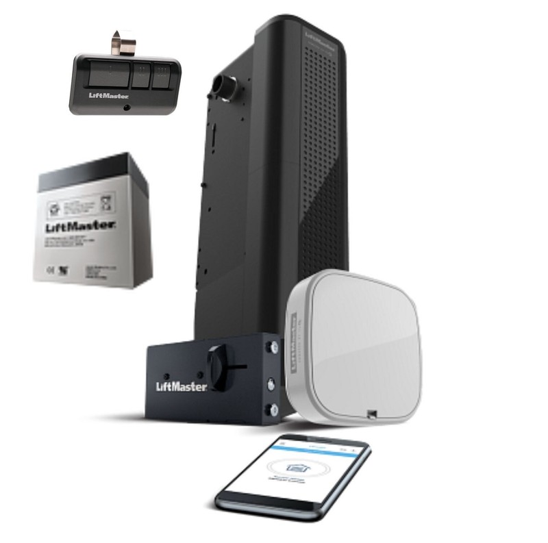 Liftmaster HD RJO 98032MC Jackshaft Wallmount DC WiFi with Backup Battery