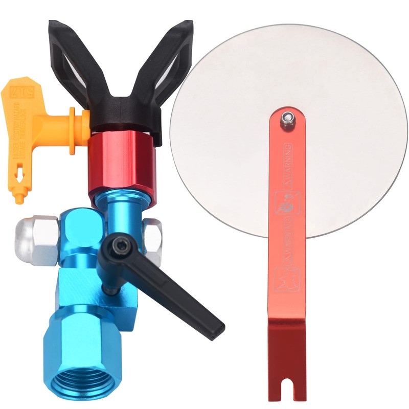 JWGJW Airless Spray Gun Guide Accessory Tool w/ 517 Tip 10 Inch 18 INCH, Blue gallery