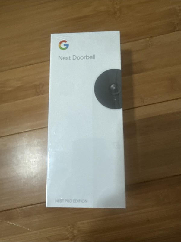 Google Nest Pro Edition GA02268-US Battery Powered Video White. Sealed Brand NEW