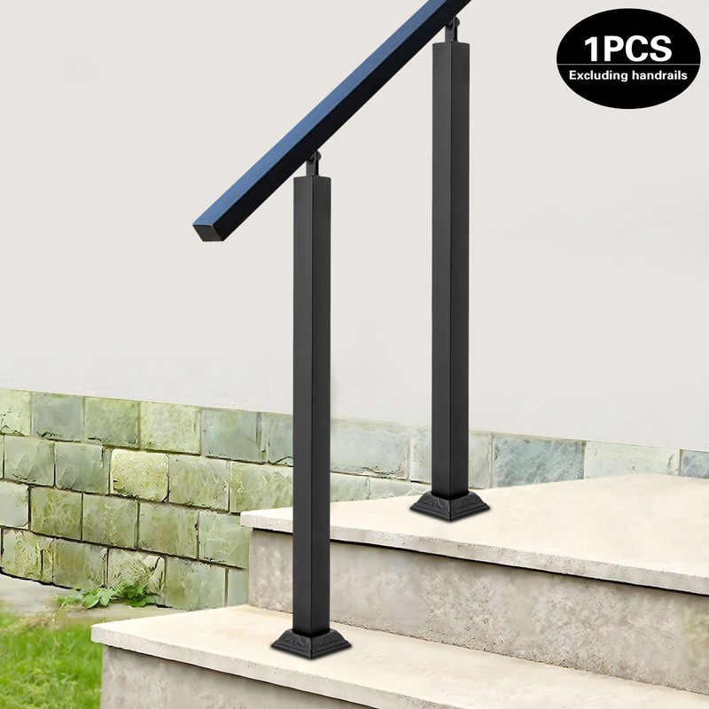 Stair Balusters Post 270° Adjustable Indoor & Outdoor Stair Railing Handrail gallery