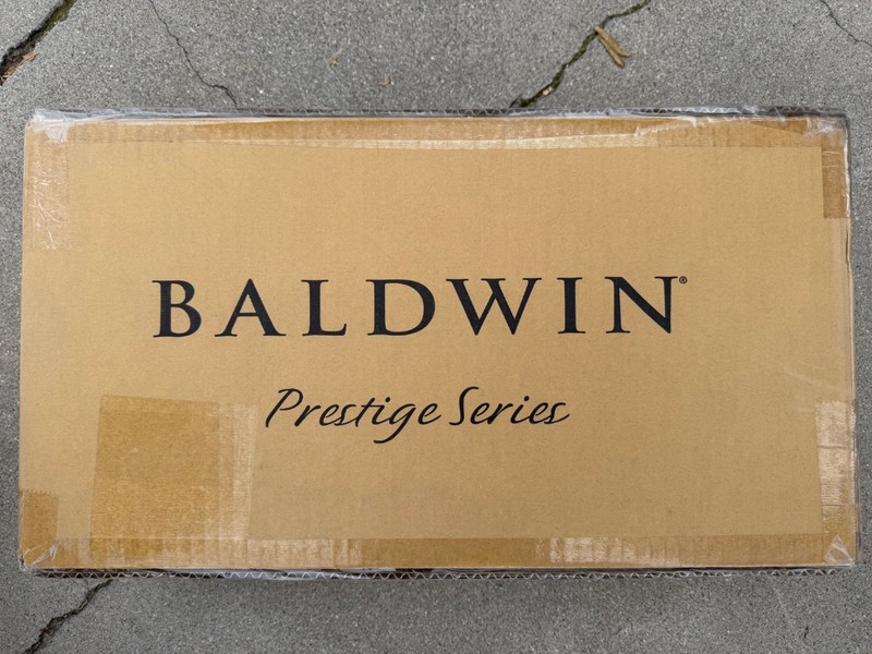 BALDWIN Torrey Pines ft SmartKey Security 91800-048 Handleset Satin Nickel gallery