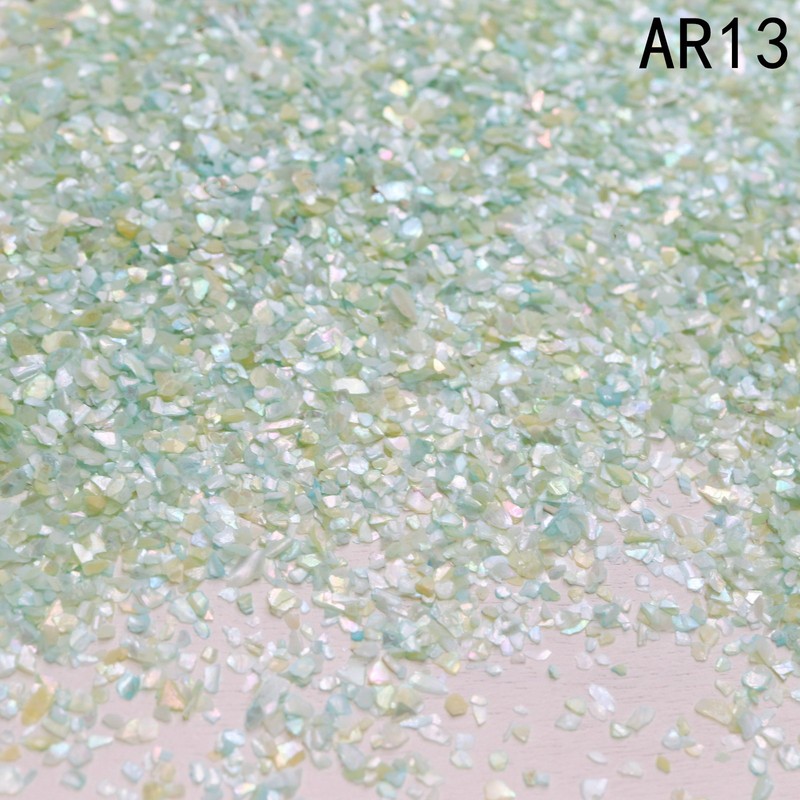 1-2mm Mini Artificially Coloured Shell Fragments for Crafte DIY/Home Decoration