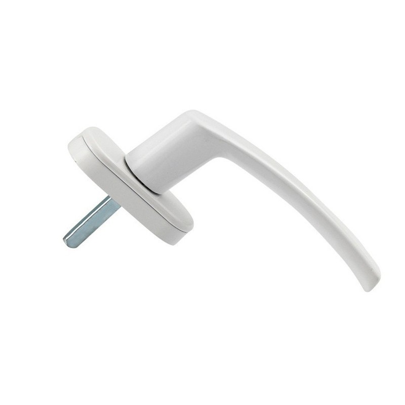 Long Lasting Performance POM+Galvanized Iron+Aluminum Alloy Door Handle